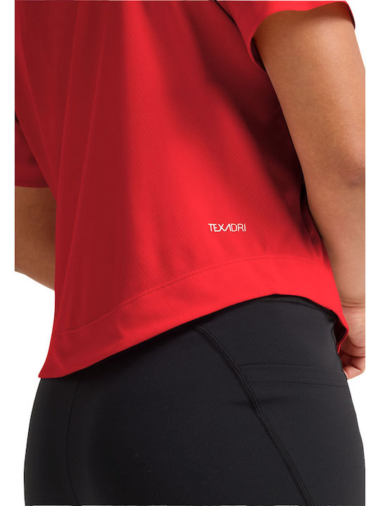 Tricou Damă cu Uscare Rapidă Roșu