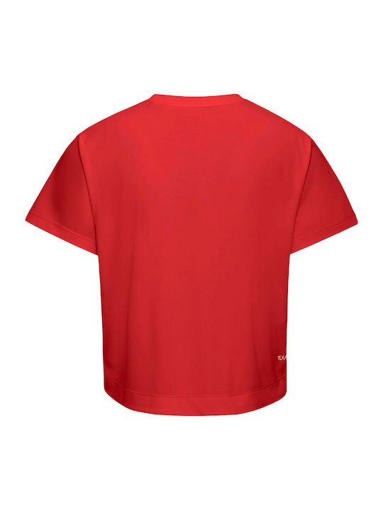 Tricou Damă cu Uscare Rapidă Roșu