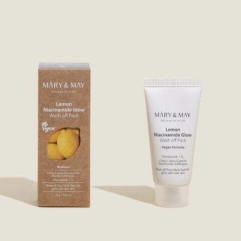 Mary & May Lemon Niacinamide Glow Wash Off Mască Pentru Față 30gr