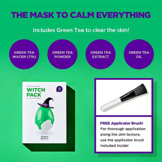 Skin1004 Witch Pack Zombie Beauty Μάσκα Προσώπου 16τμχ