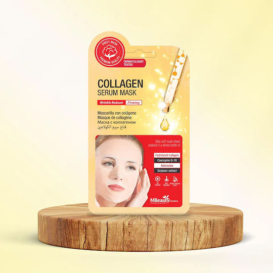 MBeauty Ser Facial Cu Colagen Mască Pentru Față