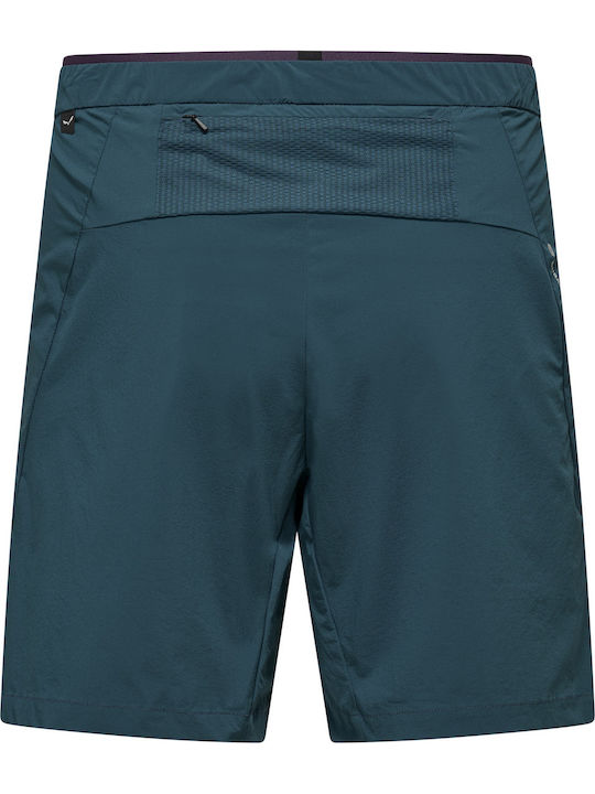 Salewa Durastretch Pantaloni Scurți de Drumeție pentru Bărbați Albastri