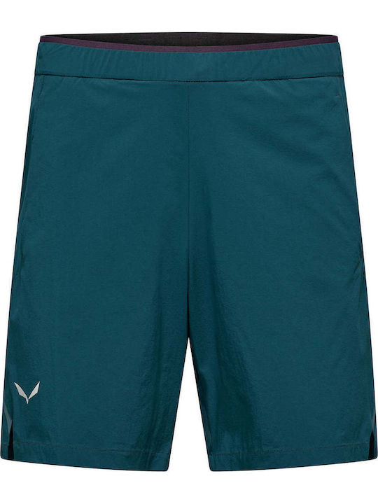 Salewa Durastretch Pantaloni Scurți de Drumeție pentru Bărbați Albastri