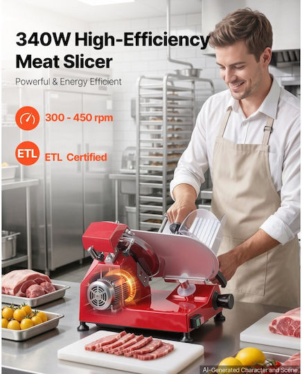 Vevor Ham Slicer with 250mm Diameter Cutting Blade