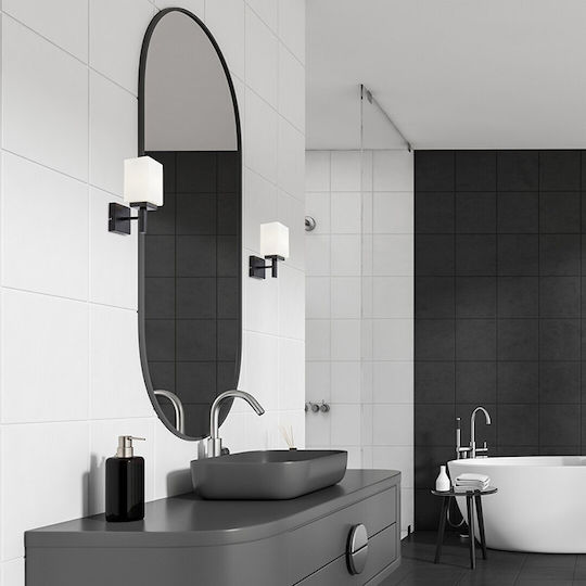 Rabalux Modern Lamp Bathroom with Socket E14 Black 15.5cm