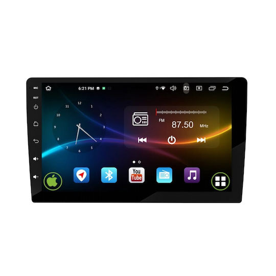 Vencore 3236-10007-0245b Android-15-Multimedia-Display 9" 9109a Mtk6762 Octa-Core 2 GB/32 GB IPS-Frontblende CarPlay Android Auto Rückfahrkamera-Unterstützung AHD Mazda 3 2004–2009 – Schwarz 3236-10007-0245b