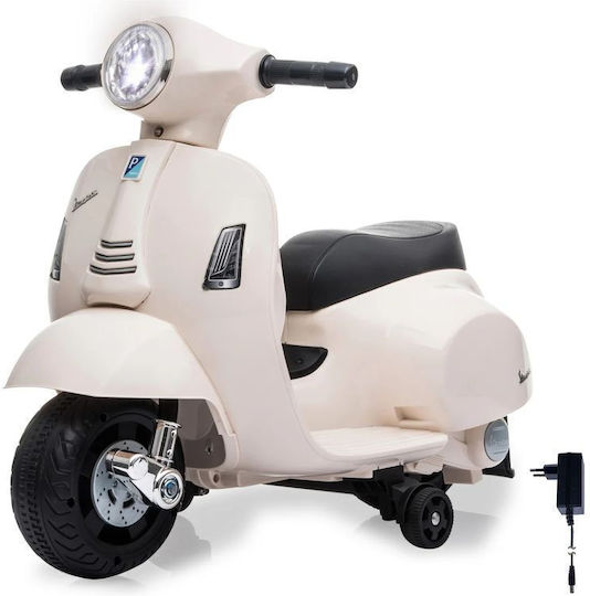 Детски Електрически Мотор Vespa, Бял, за Възраст 1,5+ Години