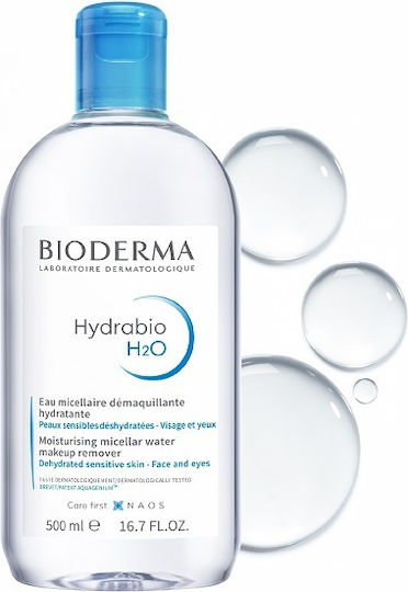 Bioderma Hydrabio H2O Micellar Water Hydrating Cleansing And Makeup Remover For Dehydrated Skin