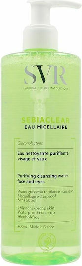 SVR Laboratoire Dermatologique Sebiaclear Lichid De Curățare Facială Pentru Controlul Sebumului 400ml