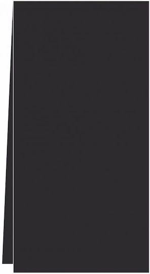 Șervețel Luxury 40x30 Diplomă 1/8 Special Fold Airlaid Negru 100 buc Finezza
