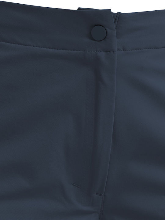 Jack Wolfskin Pantaloni Scurți de Drumeție pentru Femei Albaștri