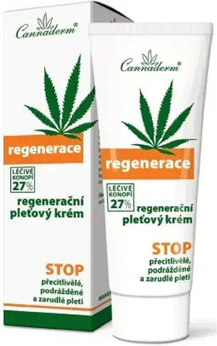 Regeneration Αντιγηραντική Κρέμα Προσώπου με Κάνναβη 75gr