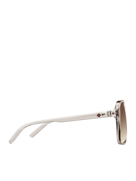 Hot Spot Unisex Sonnenbrillen mit Braun Horn umrandetem Rahmen und Braun Polarisiertem Glas