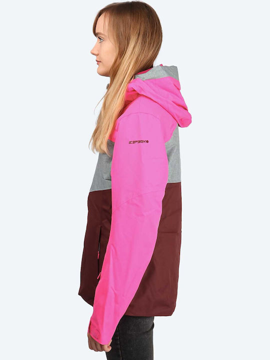 Icepeak 53228659-630 Damen Ski- & Snowboardjacke Rosa