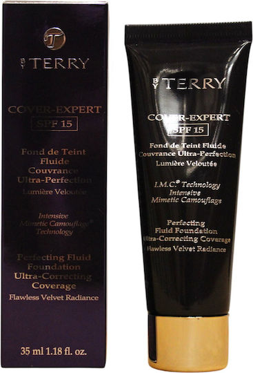 Cover Expert SPF15 Full Coverage Liquid Foundation Лилаво/бяло 35мл
