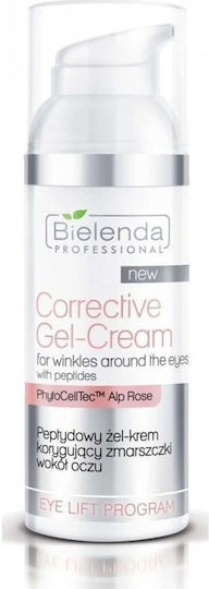 Bielenda Professional Eye Moisturisers Eye Lift Peptide Program Gel-Cream Correcting Wrinkles Around Eyes 50ml