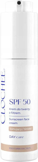 Moisturizing Face Day Cream Tinted with SPF50 50ml