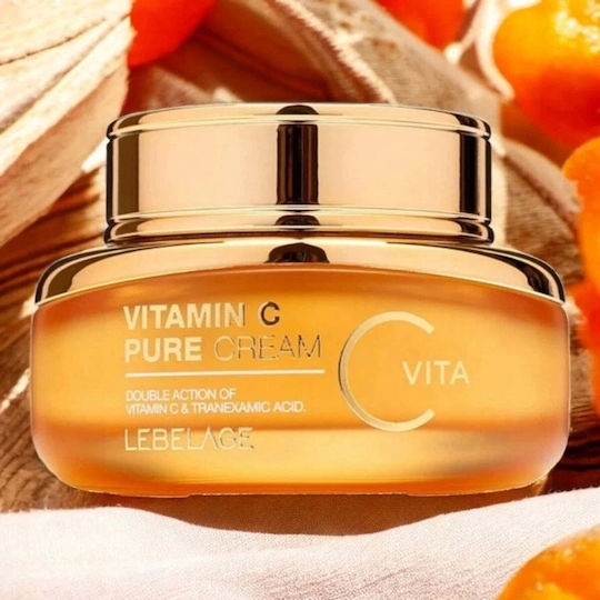 Lebelage Vitamin C Pure Крем за лице за хидратация и блясък с витамин С