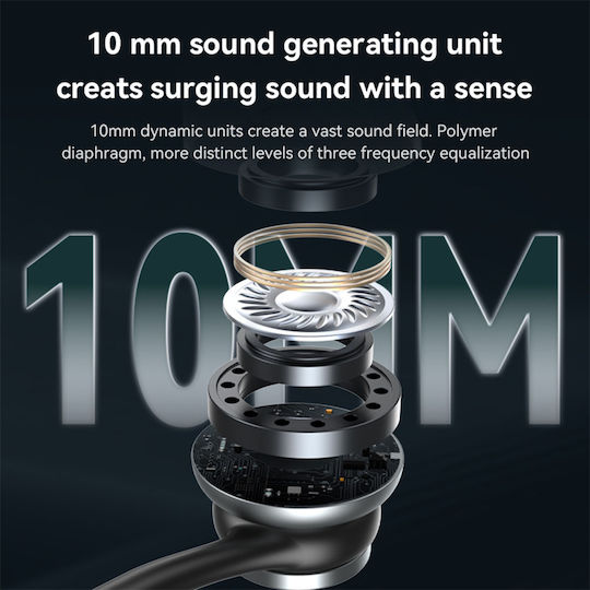 Yesido Yh40 Căști Handsfree In-Ear cu Mufă de 3,5 mm Negre