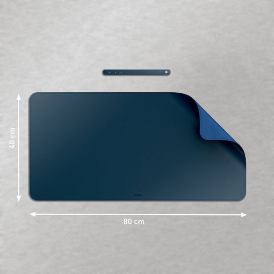 Leitz Graue Schreibtischunterlage 40x80 cm