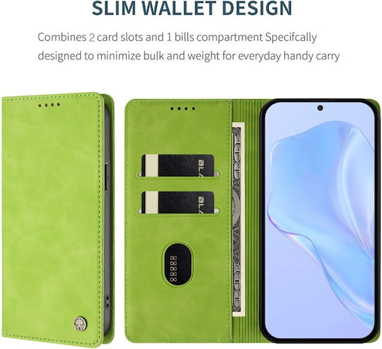 Roots Book-Hülle Bright Green Google Pixel 11 5G/11 Pro 5G