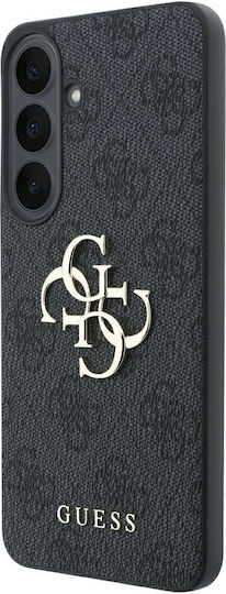 Guess Embossed 4G Ring Classic Logo MagSafe Rückseite aus Silikon / Kunststoff Schwarz (Galaxy S26 FE)