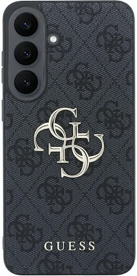 Guess Embossed 4G Ring Classic Logo MagSafe Rückseite aus Silikon / Kunststoff Schwarz (Galaxy S26 FE)