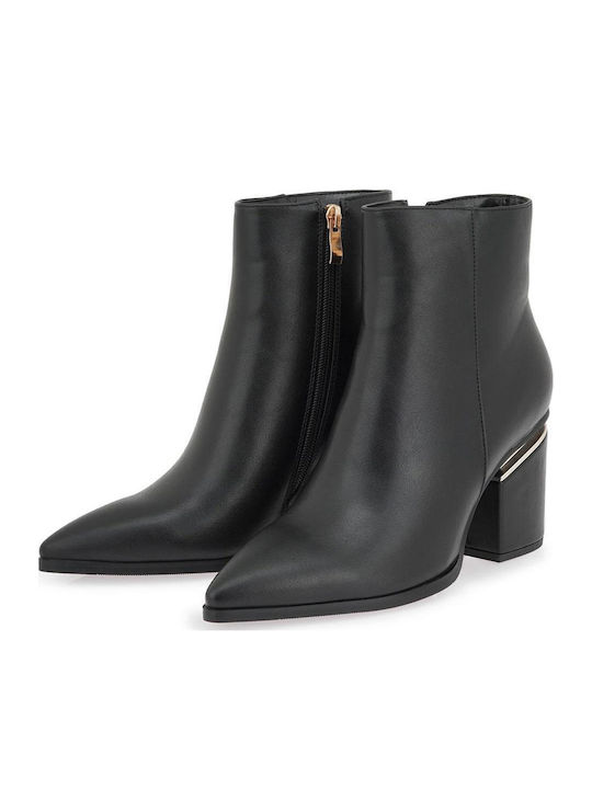 Damenstiefeletten mit hohem Absatz Schwarz
