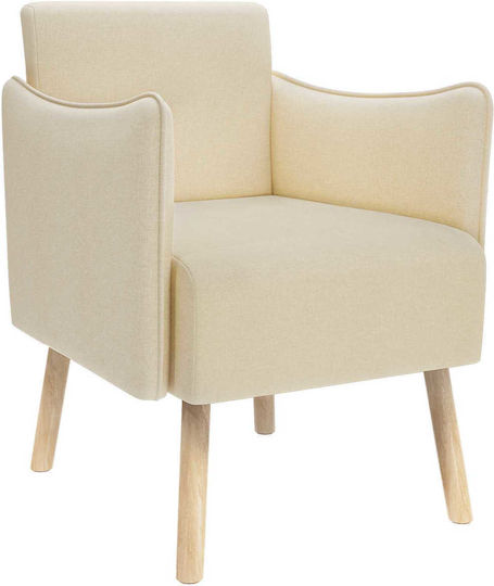 Relax-Sessel Beige 60x65x76 cm
