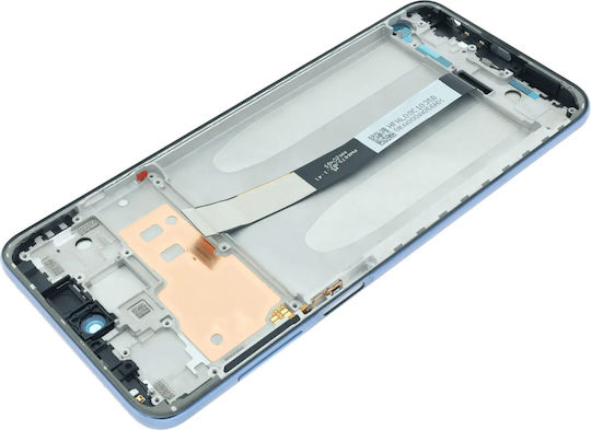 Οθόνη με Μηχανισμό Αφής και Πλαίσιο για Xiaomi Redmi Note 9 Pro (Γκρι)