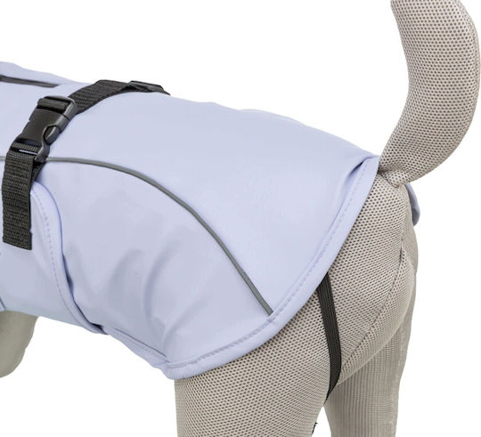 Trixie Vimy Wasserdichter Hundemantel Lila 2XL mit 80 cm Rückenlänge