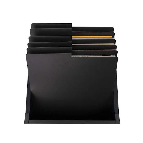 Glorious Set de 6 separatoare pentru discuri de vinil negre