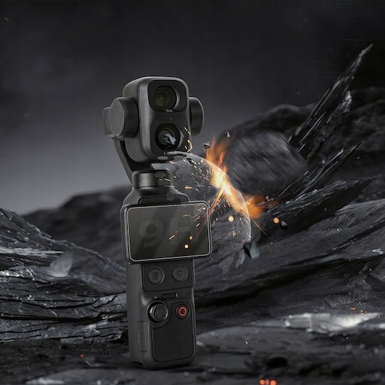 Sunnylife 2x Folie de Protecție pentru Ecran din Sticlă Călită 9h Compatibilă cu Dji Osmo Pocket 4p 4 3 Op4-bhm258-2 Sb12007