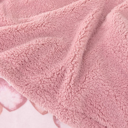 Nima Fleece-Decke Rosa 220x160 cm
