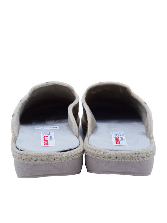 Anatomische Damen-Clogs Hausschuhe Beige