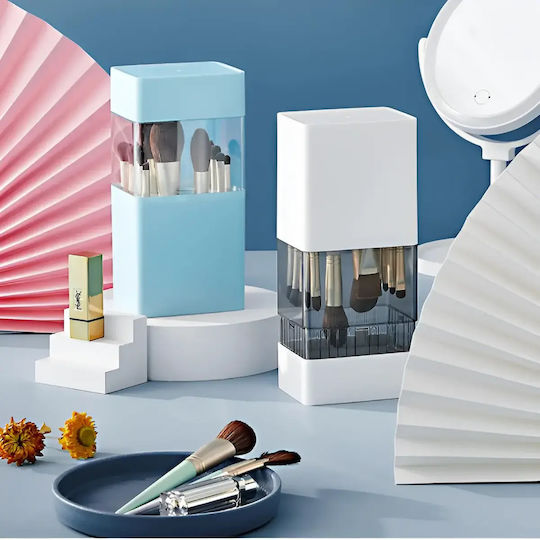 Cutie de Organizare pentru Cosmetice cu Separatoare Albă 24.5x10.8x8.3cm.