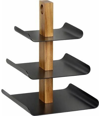 Kesper Πλατώ Σερβιρίσματος Ξύλινο 24.5x24x34εκ.