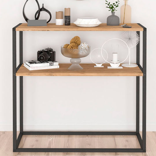 Metal Console Black L90xW33.5xH90cm. Metal Console Black L90xW33.5xH90cm.