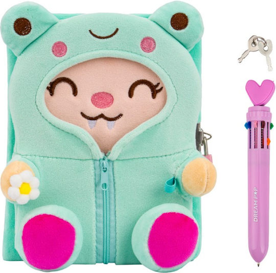 Tri-Coastal Design Frog Notebook with Hoodie