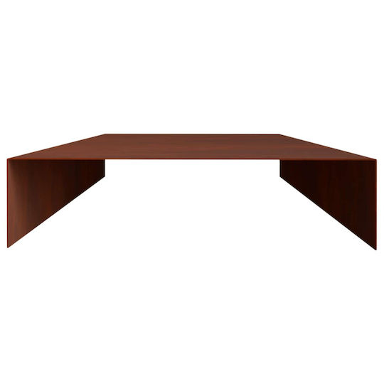 Garden Edging Profiles 2 Pcs 100 x 20 x 5 cm 8012932 Rusted