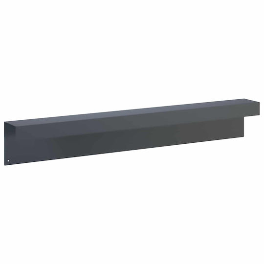 Garden Edging Profiles 10 Pcs 100 X 10 X 15 Cm Steel Anthracite 8012911 Anthracite
