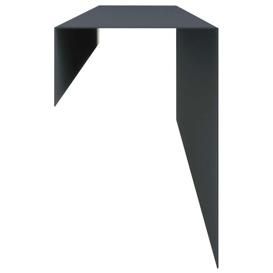 Garden Edging Profiles 10 Pcs 100 X 10 X 15 Cm Steel Anthracite 8012911 Anthracite