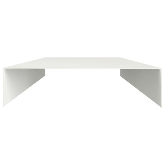 Garden Edging Profiles 10 Pcs 100 x 20 x 5 cm Steel White 8012923 White