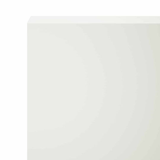 Garden Cover Profiles 10 Pcs 100 x 15 x 15 cm Steel White 8012965 White