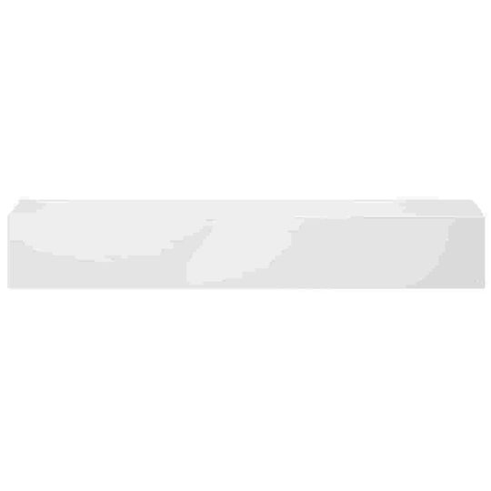 Garden Cover Profiles 10 Pcs 100 x 15 x 15 cm Steel White 8012965 White