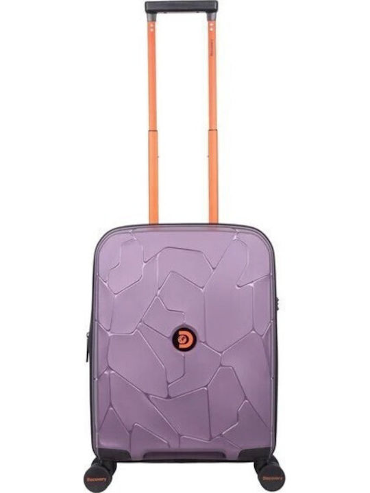 Discovery Cabin Travel Suitcase Purple Height 55cm