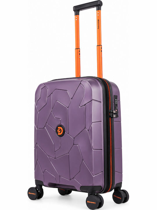 Discovery Cabin Travel Suitcase Purple Height 55cm
