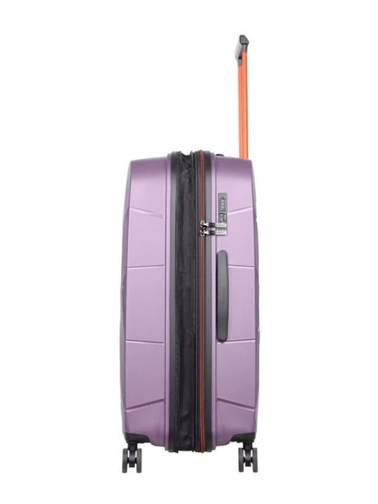 Discovery Medium Purple Suitcase 65 cm High