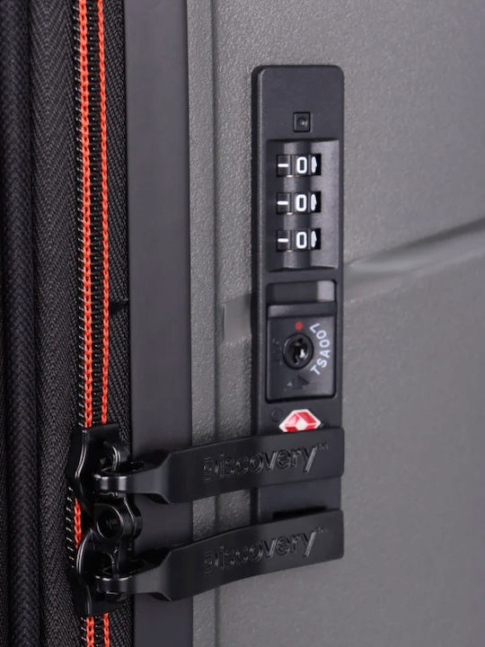 Discovery Medium Anthracite Travel Suitcase 65 cm High