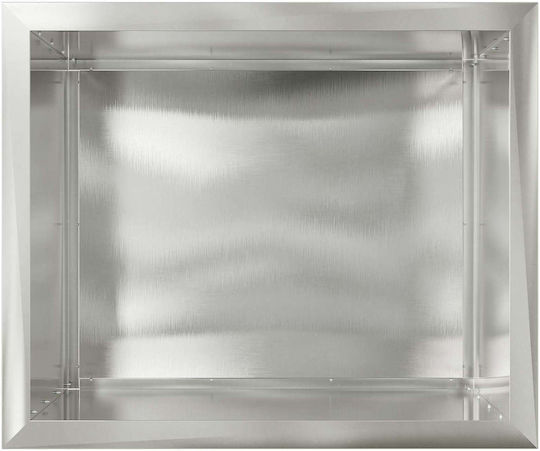 vidaXL Set of 2 Silver Metal Planter Boxes